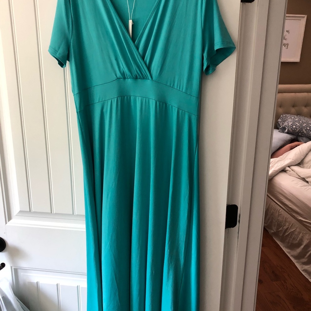 NWT Teal Maxi